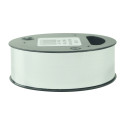 8 bobijnen metallic-lint 10mx25mm glossy/ St.