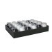 24 sierlint ei glad-10mx7mm zwart/wit/ St.