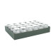 Plateau de 24 oeufs lisses 10mx7mm, Or/ Pce