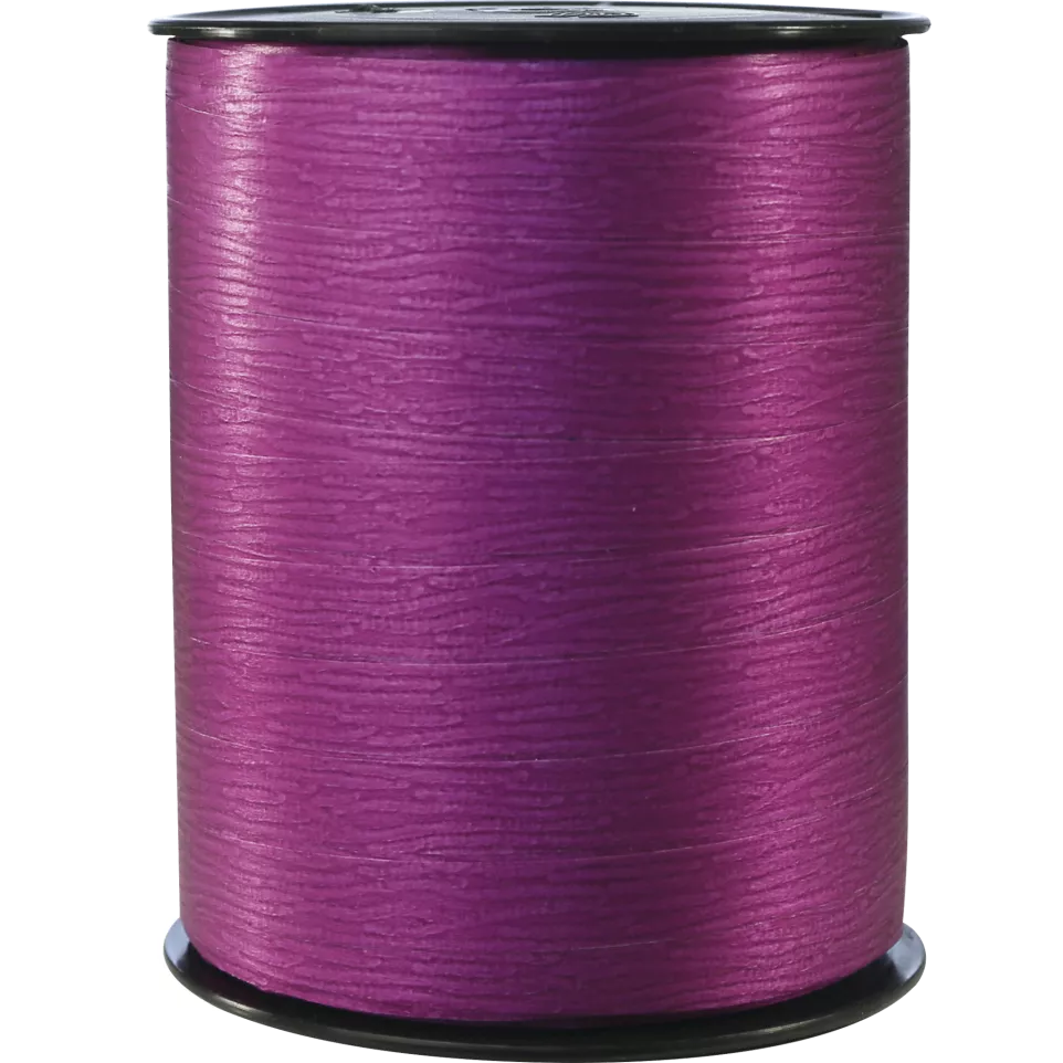 Bolduc Bobijn mat 250mx10mm fuchsia-/...