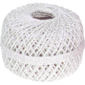 Metallic 10 bollen t-ouw 20mx1mm Zilver/ St.