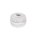 Plat.10 pelot fil métallisé 20mx1mm Argt/ Pce