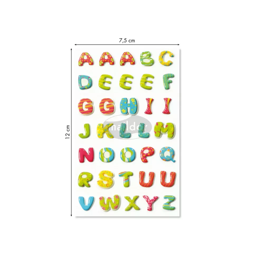 Cooky, Bag 1 pl 7.5x12cm, Alphabet...