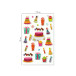 Cooky, Bag 1 pl 7.5x12cm, Birthday/ Pc.
