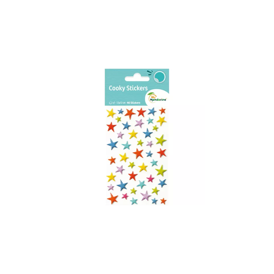 Cooky, Bag 1 pl 7.5x12cm, Colored...