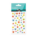 Cooky, Bag 1 pl 7.5x12cm, Colored stars/ Pc.