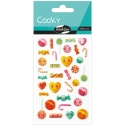 Cooky, Bag 8 pl 7.5x12cm, Assortment n°1, Mélimélo/ Pc.