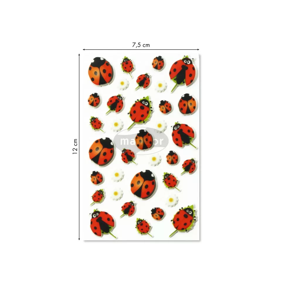 Cooky, Bag 1 pl 7.5x12cm, Ladybugs/ Pc.