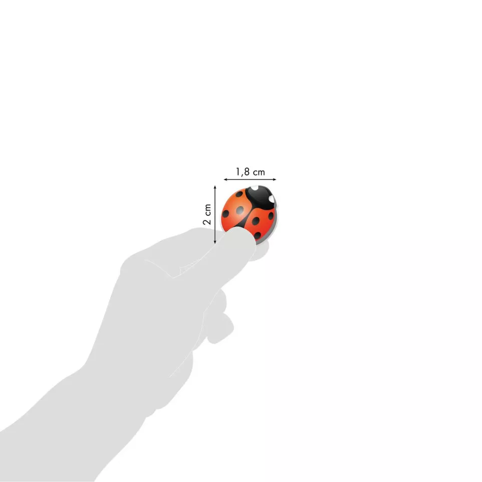 Cooky, Bag 1 pl 7.5x12cm, Ladybugs/ Pc.