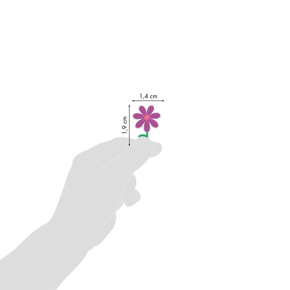 Cooky, Sach 1 pl 7,5x12cm, Fleurs/ Pce