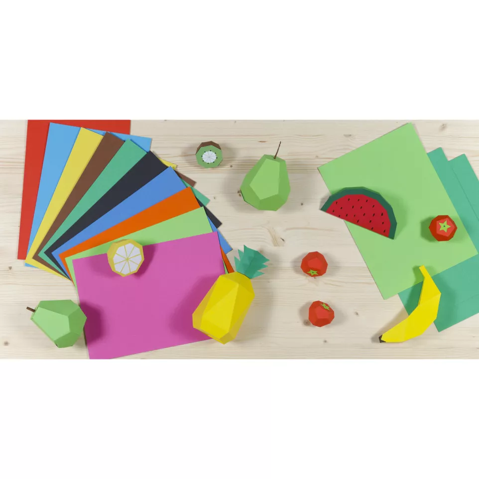 Carta 25 blad 120g 50x65cm zwart-/ St.
