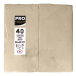 Pack of 40 Micro-Embossed 1/8 Wadded Napkings, 38x38cm./ Pc.