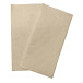 40 Pap. servet gevou-wen 1/8 38x38 Beige/ St.