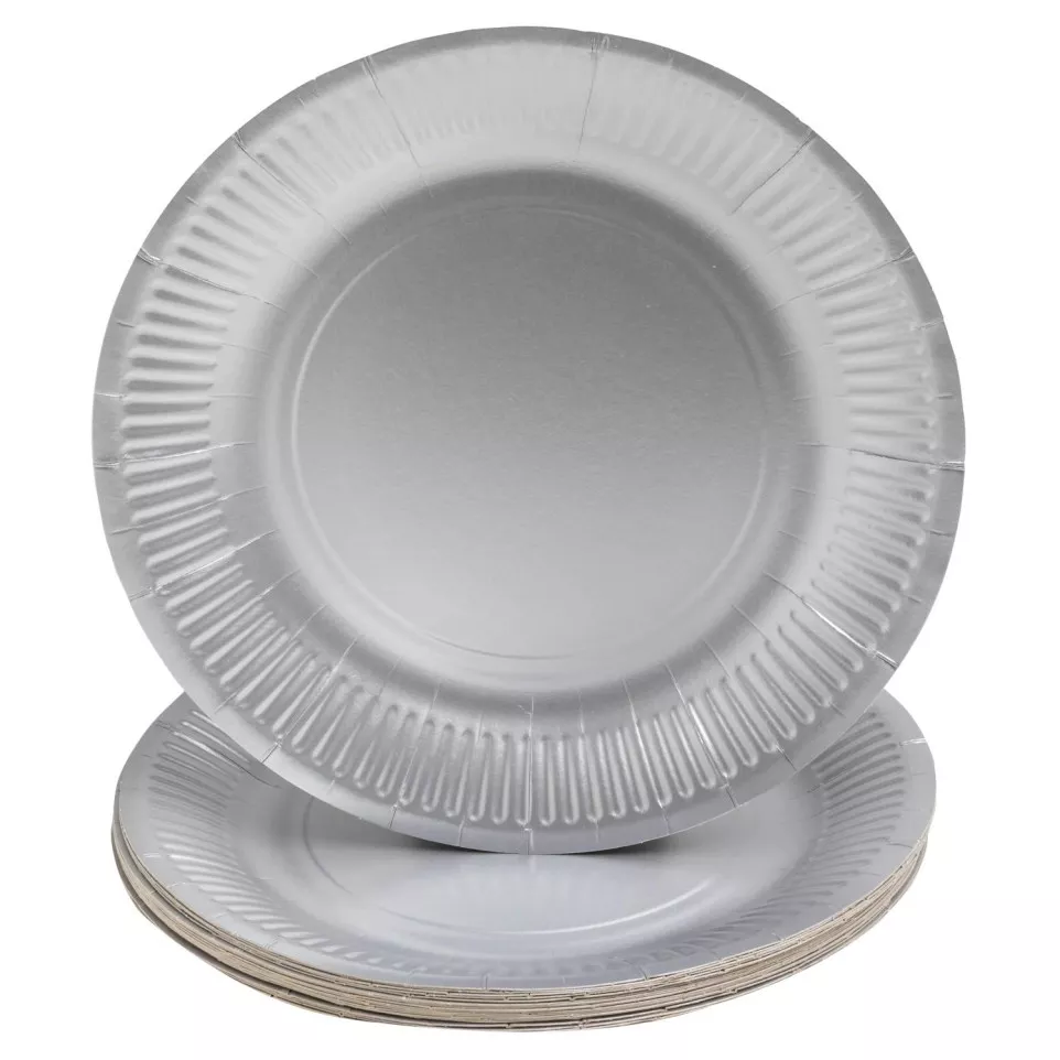 10 Borden, rond kart-on Ø 23 cm...