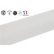 Nappe en rouleau papier gaufré Toile de lin - 20x1,18m/ Pce