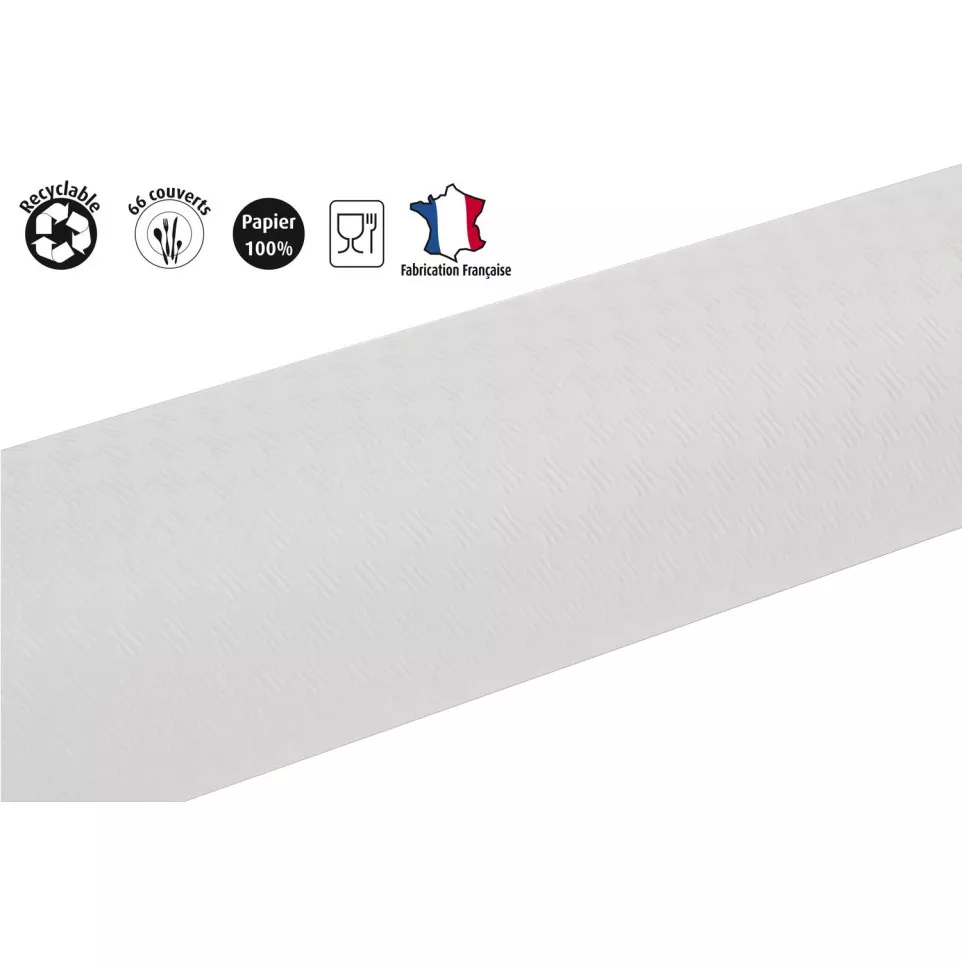 Nappe en rouleau papier gaufré Toile...
