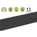 Nappe en rouleau spunbond, indéchirable et épongeable -10x1,20m/ Pce