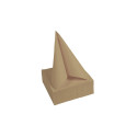 40 Pap. servet micro- reliëf 38x38 Beige/ St.