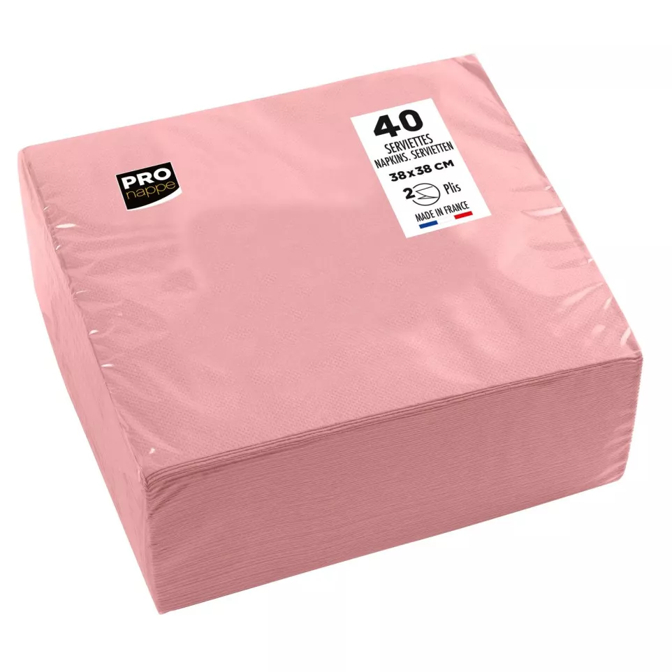 40 Micro-Embossed Wadding Napkins...
