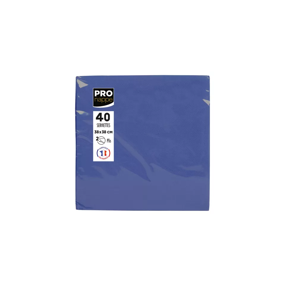 40 Pap.servet micro-reliëf 38x38 Navy...