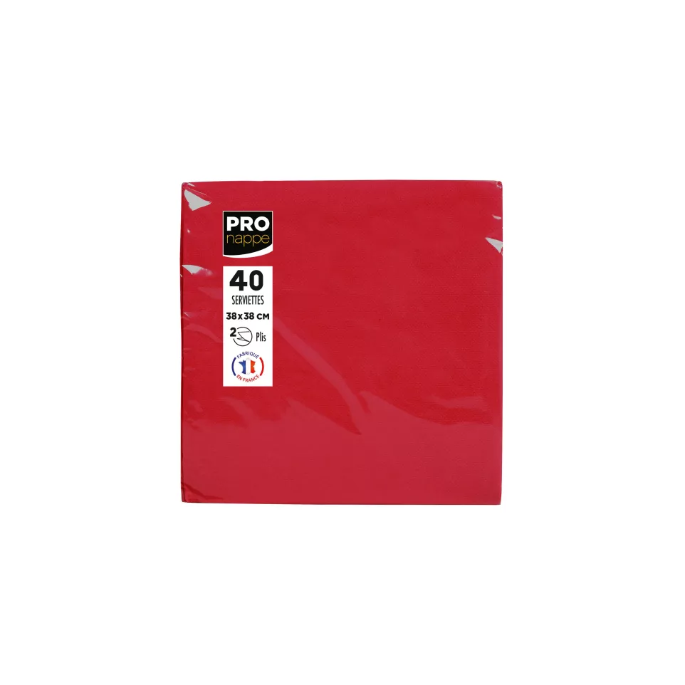 40 Micro-Embossed Wadding Napkins...