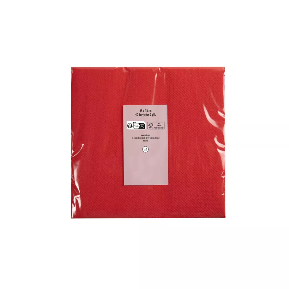 Paquet de 40 serviettes...