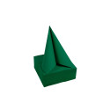 40 Pap. servet micro- reliëf 38x38 Groen/ St.