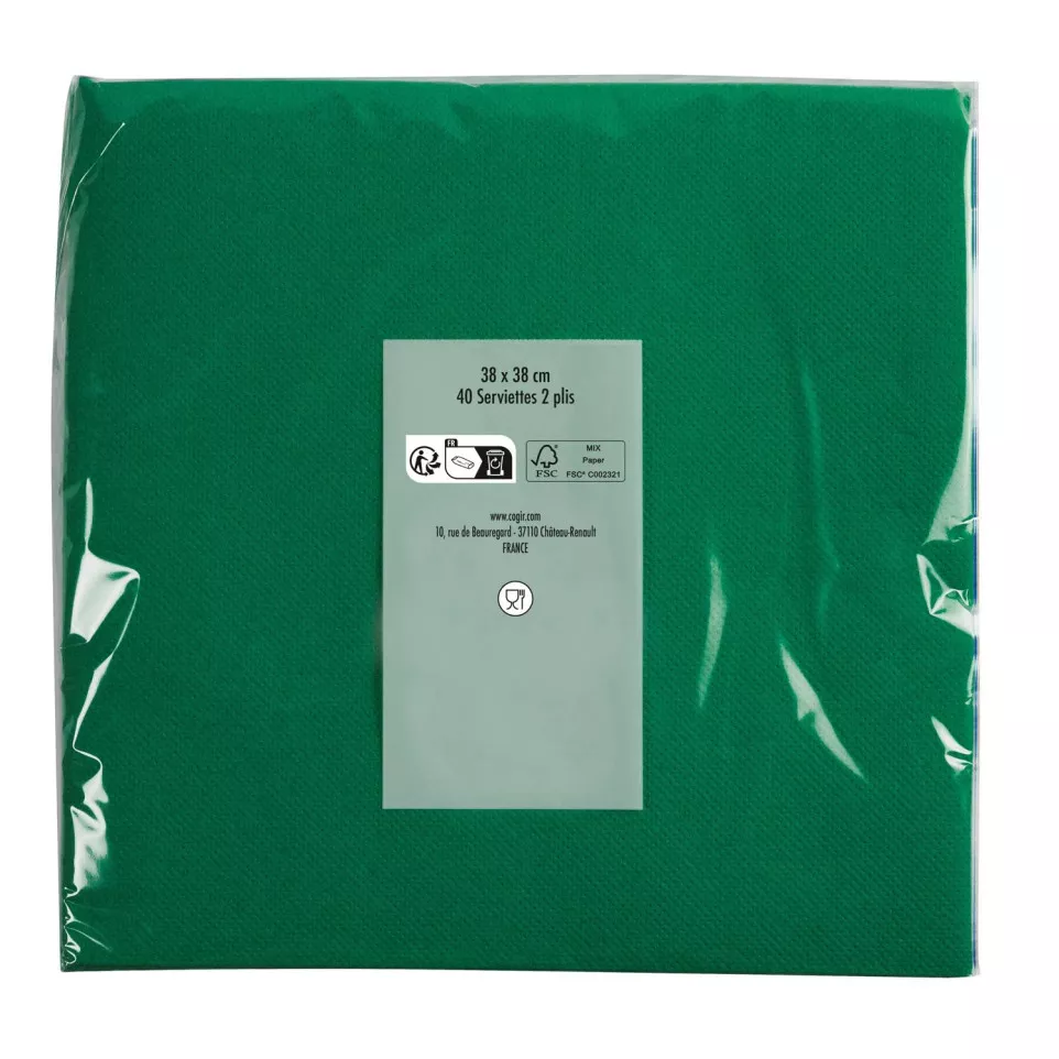 40 Micro-Embossed Wadding Napkins...