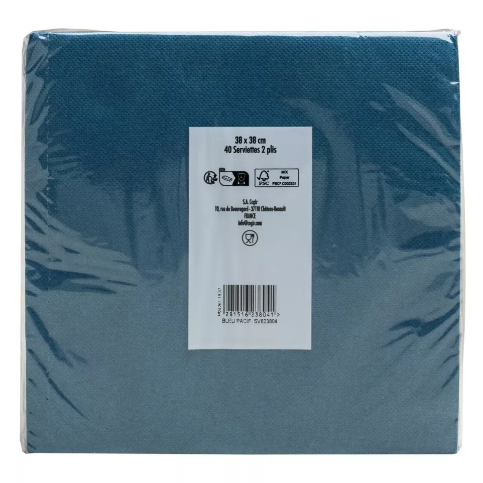 40 Pap. servet micro- reliëf 38x38...