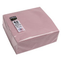 Paquet de 40 serviettes micro-gaufrées ouate 2 plis - 38x38 cm/ Pce