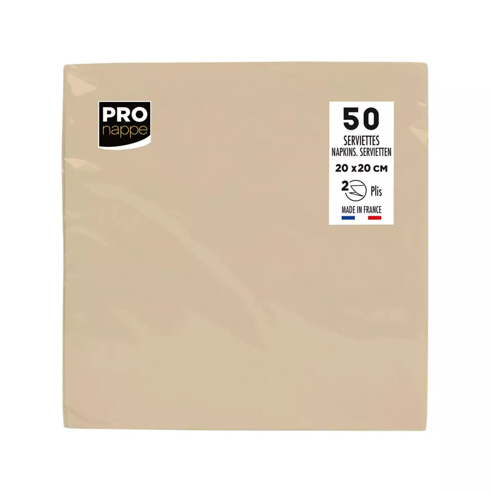 50 Pap. servet micro- reliëf 20X20...