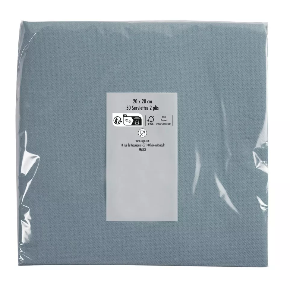 Paquet de 50 serviettes cocktail...