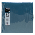 Paquet de 50 serviettes cocktail micro-gaufrées ouate 2 plis - 20x20 cm/ Pce