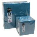 Paquet de 50 serviettes cocktail micro-gaufrées ouate 2 plis - 20x20 cm/ Pce
