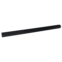 Airlaid tafelkleed r-ol 1,20x15m Zwart/ St.