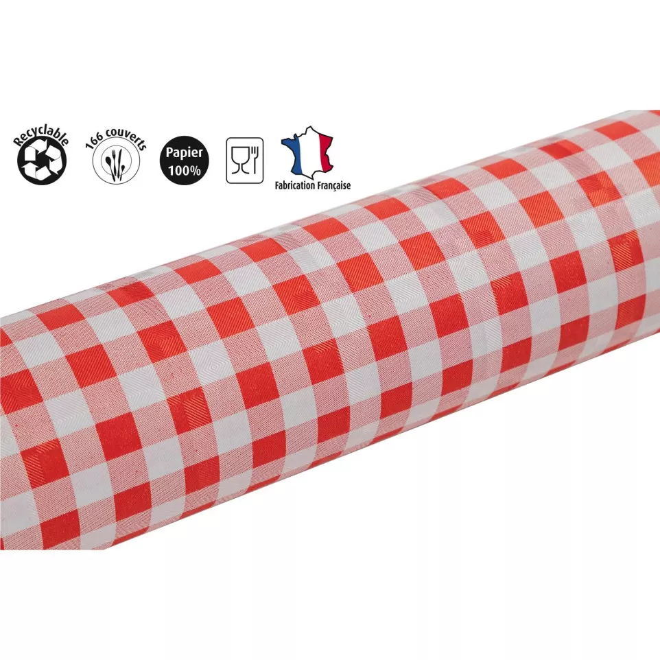 Nappe en rouleau papier damassé -...