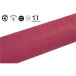 Damast tafelkleed ro-l 1,18x50m Bordeaux/ St.