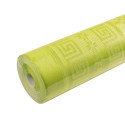 Damast tafelkleed ro-l 1,18x25m Kiwigroen/ St.