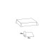 Nappe en rouleau papier damassé -1,18 x 25m/ Pce
