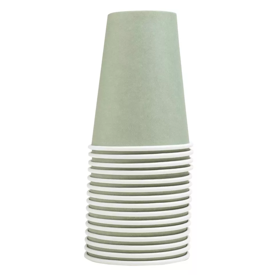 15 Gobelets en carton, 20 cl/ Pce
