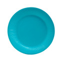 20 Assiettes en carton rondes, 23 cm/ Pce