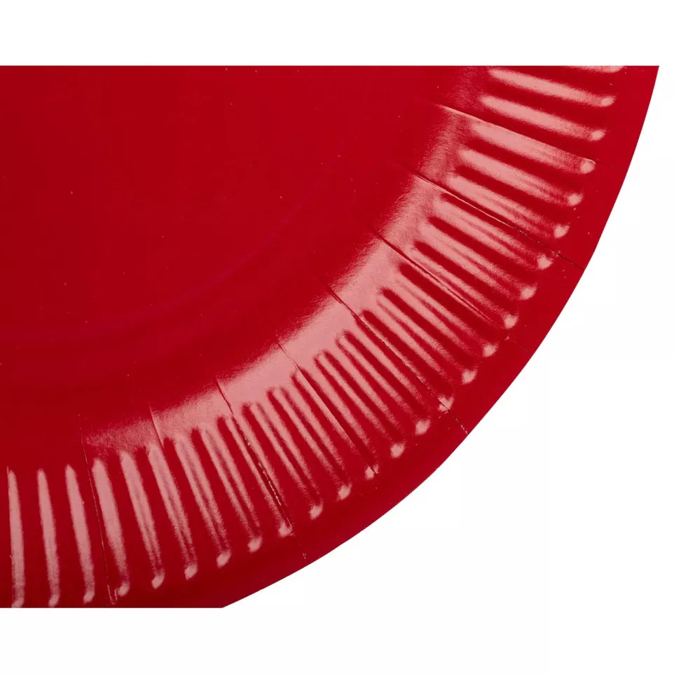 20 Assiettes en carton rondes, 23 cm/...