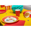 20 Assiettes en carton rondes, 23 cm/ Pce
