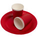 20 Assiettes en carton rondes, 23 cm/ Pce