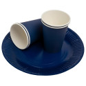 20 Assiettes en carton rondes, 23 cm/ Pce