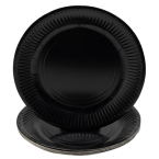 20 round cardboard plates,...