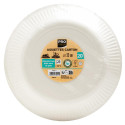 20 Assiettes en carton rondes, 23 cm/ Pce