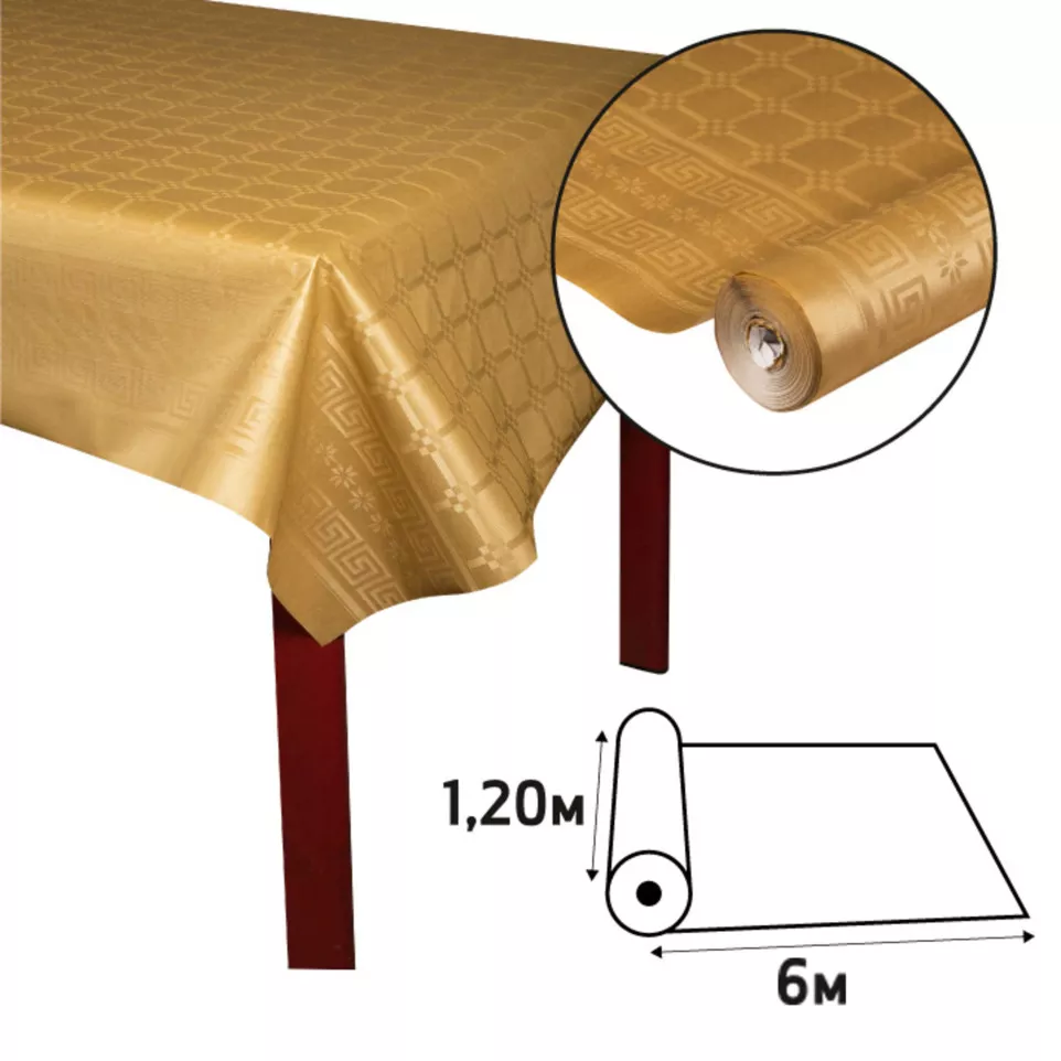 Nappe en rouleau papier damassé -...