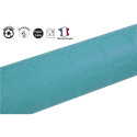 Damast tafelkleed ro-l 1,18x6m Turkoois/ St.