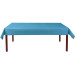 Damast tafelkleed ro-l 1,18x6m Turkoois/ St.